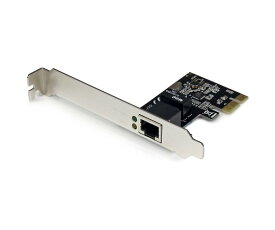Startech ギガビットイーサネット 1ポート増設PCIカード ロープロファイル対応 1個 ST1000SPEX2