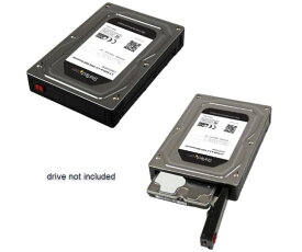 Startech HDD/SSD用2.5インチ - 3.5インチ SATAハードドライブ変換ケース アルミ製 1個 25SAT35HDD