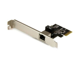 Startech ギガビットイーサネット1ポート増設PCI Expressカード Intel I210-ATチップセット 1個 ST1000SPEXI