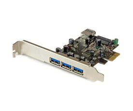 Startech USB 3.0 4ポート増設PCI Expressカード 1個 PEXUSB3S42