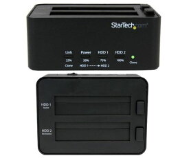Startech クレードル式SATA HDD/SSDスタンド USB 3.0準拠 2.5/3.5インチ対応 1個 SATDOCK2REU3