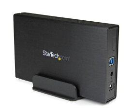 Startech 3.5インチSATA SSD/HDDケース USB 3.1 Gen 2（10Gbps）対応 1個 S351BU313