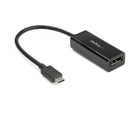 Startech USB-C - DisplayPort 変換ディスプレイアダプタ/8K、5K、4K対応/HBR3、HDR、DSC/Thunderbolt 3対応/8K60Hz対応DisplayPortアダプタ 1個 CDP2DP14B
