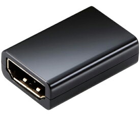 エレコム HDMI延長アダプター ストレート スリムタイプ ブラック 1個 AD-HDAASS01BK
