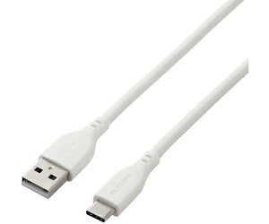 GR USB-A to USB Type-CP[u Ȃ߂炩 2.0m zCg 1{ MPA-ACSS20WH
