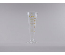 宮原計量器製作所 液量計（円錐型） 茶目盛 100mL 1個 mg100