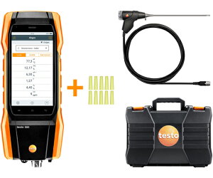 �e�X�g�[ �R�Ĕr�K�X���͌v testo 300 NEXT LEVEL O2/CO/300mm�v���[�u�Z�b�g 1�Z�b�g 0564 3002 86