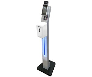 ビットストロング 検温サーモDS-K1T341BMI-T+自動消毒器LEDスタンドセット 1台 BS-341YK1909STBL130