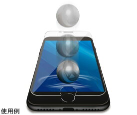 エレコム iPhone SE 第3世代/SE 第2世代/8/7/6s/6用ガラスフィルム SHOCKPLOOF ブルーライトカット 1枚 PM-A22SFLGZBL