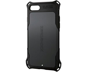 �G���R�� iPhone SE ��3����/SE ��2����/8/7�p�n�C�u���b�h�P�[�X ZEROSHOCK �u���b�N 1�� PM-A22SZEROBK