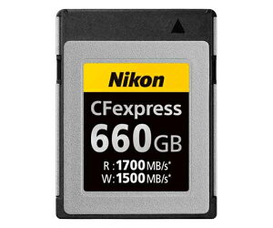 jR CFexpress Type B [J[h 660GB 1 MCCF660G
