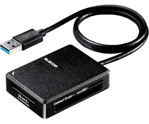 GR [_C^ ^Cv USB3.0Ή P[u50cm SD+microSD+MS+CFΉ ubN 1 MR3-C402BK