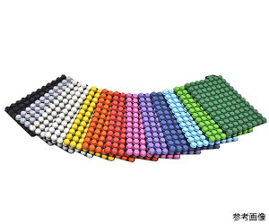 Micronic Europe B.V. 96well format用Push Cap 96well プレート一体型 黒色 1パック(40マット入) MP53087
