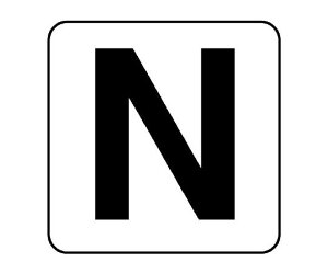 ���j�b�g �A���t�@�x�b�g�X�e�b�J�[ N �� 5���� 1�g(5����) 845-82N
