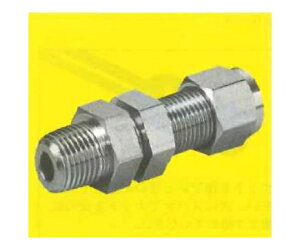 ���j�o�[�T�� PTFE���d�R�[�g �X�e�����XSUS316 USL���t�^�n�[�t���j�I��(�C���`�T�C�Y) 1/2��×PT3/8 5�� 1��(5��) 00N-058-07