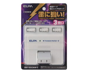ELPA �T�[�W�t��SW 3P�^�b�v 1�� A-S500B(W)