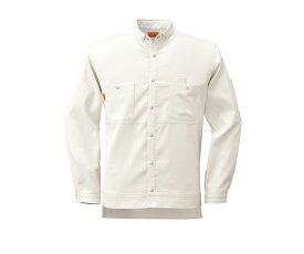 ビッグボーン メンズ/レディース2WAYシャツ パウダーホワイト 1枚 SW505-10-SS