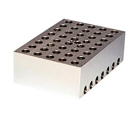 アナテック 電子冷却ブロック恒温槽用 アルミブロック(クールスタット)0.5mL用 40穴 1個 5000-02
