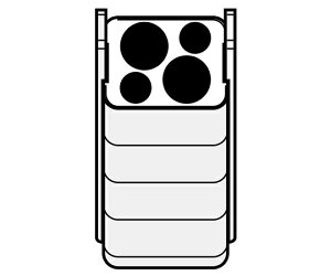 �G�b�y���h���t�E�n�C�}�b�N�E�e�N�m���W�[�Y �A�_�v�^�[ 18-30mL A-4-44�p�i5804/5810���p�j 1�Z�b�g 5804 757.009