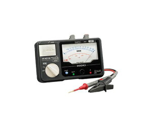 日置電機 アナログメグオームハイテスタ 250V/100MΩ 単レンジ (スイッチなしリード附属) 1個 IR4012-10