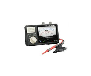 日置電機 アナログメグオームハイテスタ 500V/1000MΩ 単レンジ (スイッチなしリード附属) 1個 IR4014-10