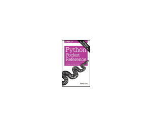 �i�o�ŎЁjO'Reilly Python Pocket Reference 5ed 1�� 978-1-4493-5701-6