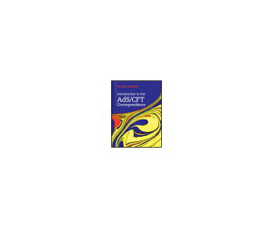 �i�o�ŎЁjCambridge U.P. Introduction to the AdS/CFT Correspondence 1�� 978-1-107-08585-5