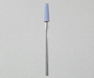 サンフレックス 軸付砥石(金属用)WA材 φ2.34 #120 4×12 先切円錐型 1本 No.H-206