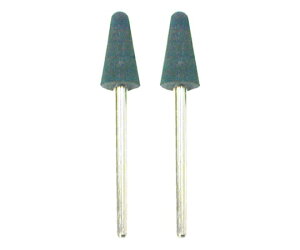 サンフレックス ゴム砥石 φ8mm 三角型 #280相当(2本入) 1袋(2本入) No.J-161