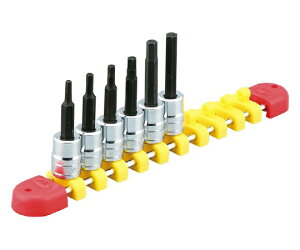 KTC 6.3sq.ヘキサゴンビットソケットセット(6個組) 1セット TBT206BH