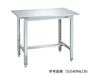 サカエ ステンレス作業台 W900×D600×H800mm 1台 SUS4096LCN
