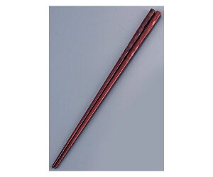山樋物産 積層菜箸 32.5cm 朱面 1個