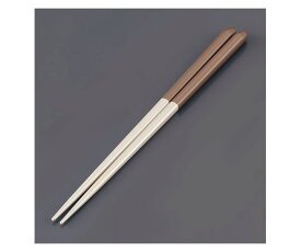 リック 木製 ブライダル箸(5膳入) パールホワイト/ベージュ 1ケース(5膳入)