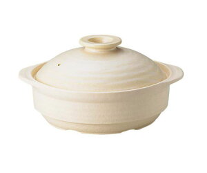 ミヤオ IHサーマテック土鍋 ベージュ 10号 1個 QDN103
