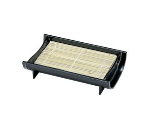 竹取盛器 黒(底板付)本体 1個 RMLC501