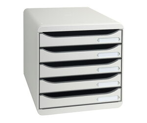 エグザコンタ レターケースBIG BOX PLUS ライトグレー 1個 309740D