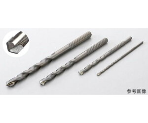 コマドリル コンクリート用ローレット軸ドリルビット(ノンスリップ型)刃先径3.5mm 全長90mm 1本 V-35