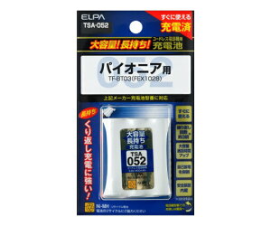 ELPA eʒ[dr 3.6V 900mAh 1 TSA-052