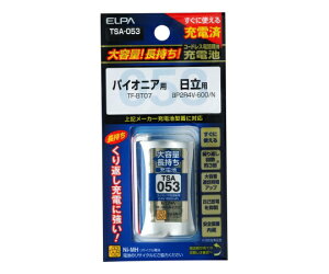 ELPA eʒ[dr 2.4V 900mAh 1 TSA-053