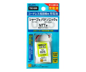 ELPA db@p[dr 3.6V 600mAh 1 TSC-025