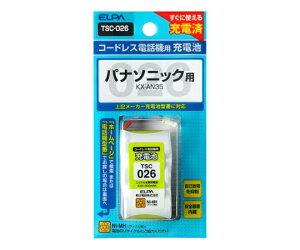 ELPA db@p[dr 3.6V 600mAh 1 TSC-026