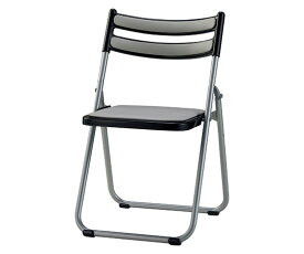 サンケイ アルミ折畳椅子 CF72-MX ライトグレー 1個 CF72-MX GL