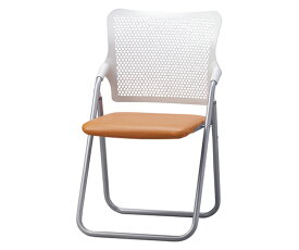 サンケイ スチール折り畳み椅子 SCF07-MX オレンジ 1個 SCF07-MX OR