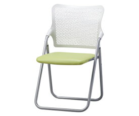 サンケイ スチール折り畳み椅子 SCF07-MX グリーン 1個 SCF07-MX GR
