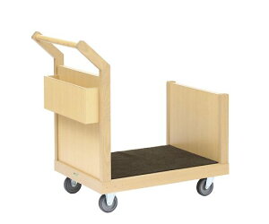 金沢車輌 和風木製バゲジカート 1個 SH-59J