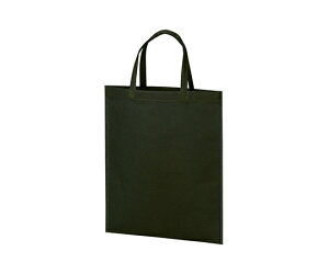 不織布バッグ A4マチ無 黒 1箱(100枚入) LC0820AB00