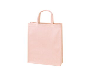 不織布バッグ 角底A4縦 ライトピンク 1箱(100枚入) LC0490AI00