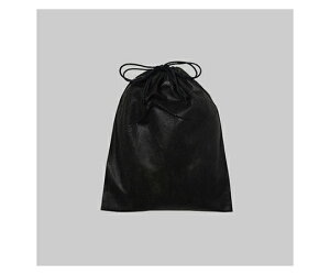 不織布インナー巾着 黒 SS 1箱(100枚入) KW0001AR00