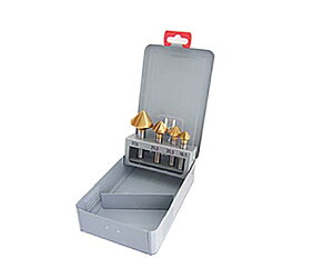 ファーステック TiNコーティング3枚刃 カウンターシンク 4本組 1セット CS90S-16537TIN