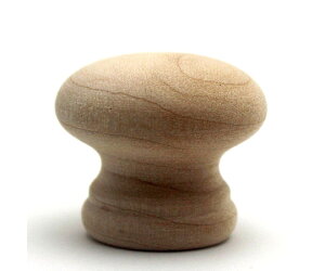 和気産業 木製つまみ 木地 28mm×21mm×25mm 1個 TW-303